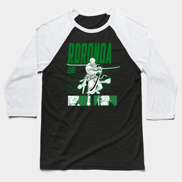 zoro Baseball T-Shirt by Retrostyle